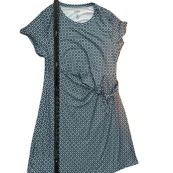 Croft & Barrow Navy Geometric Print Dress XXL – Like New - Picture 2 of 4